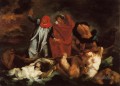 Die Barke von Dante nach Delacroix Paul Cezanne